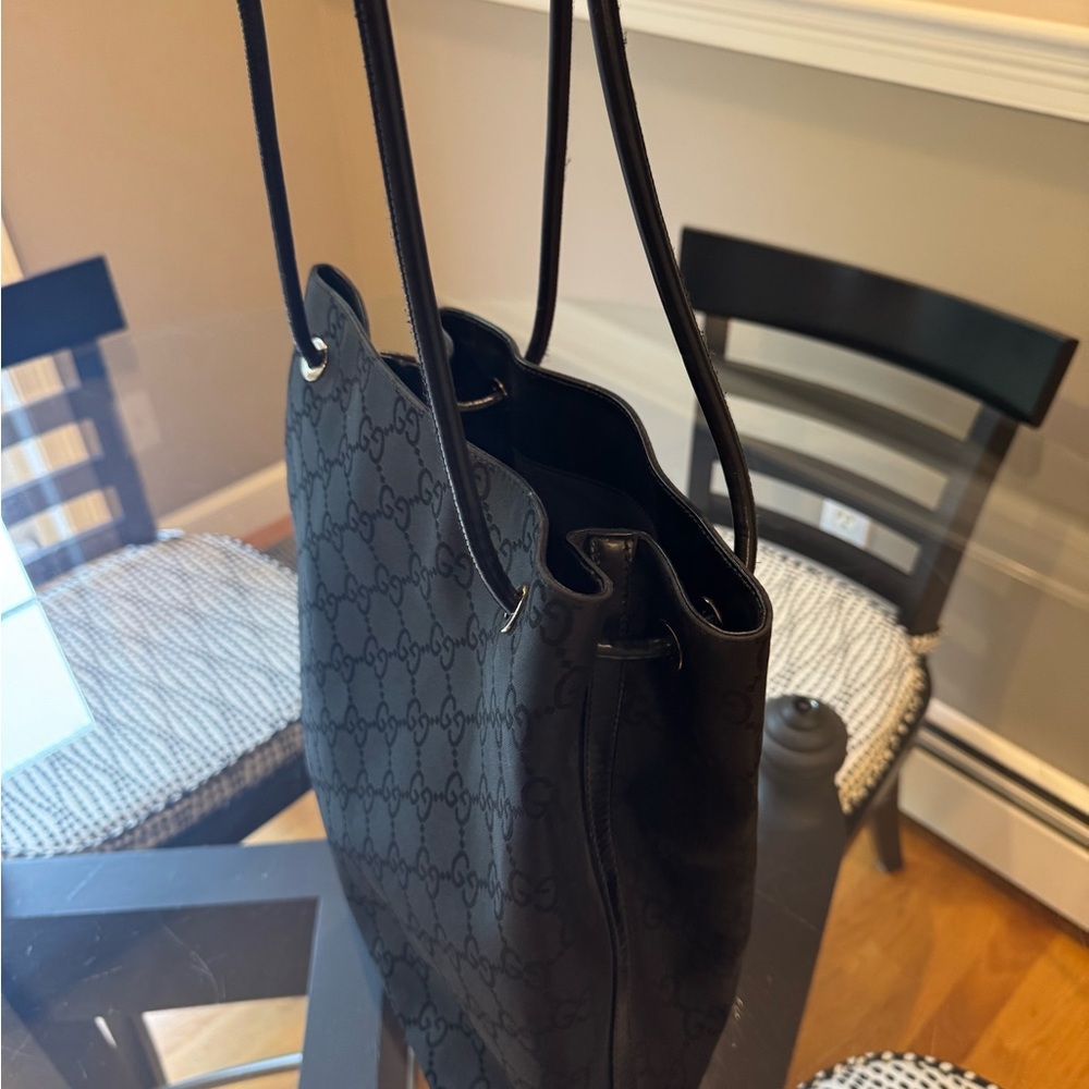 Like new Gucci Black GG Monogram medium  Tote
Like new condition - Picture 9 of 16